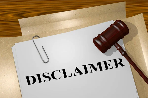 Disclaimer